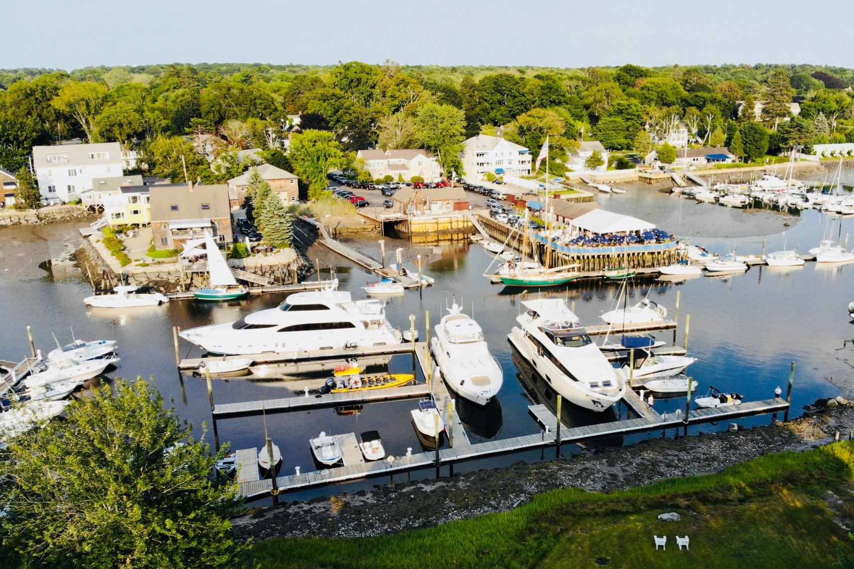 Aerial image of FBC Club location in Kennebunk Maine
