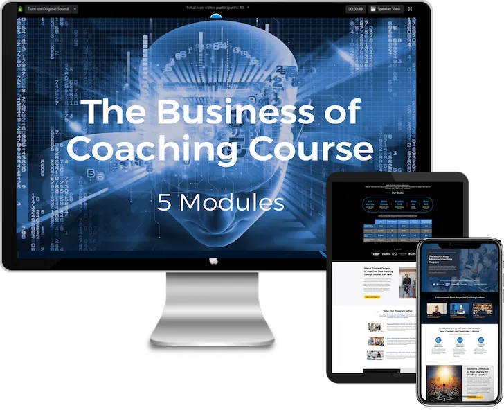 THE BUSINESS OF COACHING COURSE