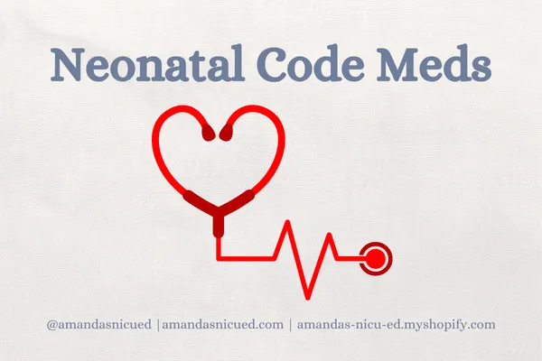 Photo with text "A NICU Code is Called" a blog for NICU nurses in resuscitation