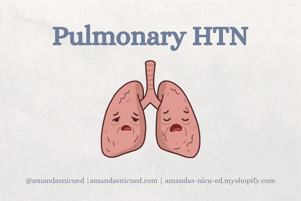 Pulmonary hypertension does not automatically mean PPHN: A blog for NICU nurses