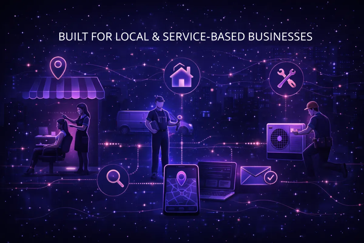 Built For Local & Service-Based Businesses Image