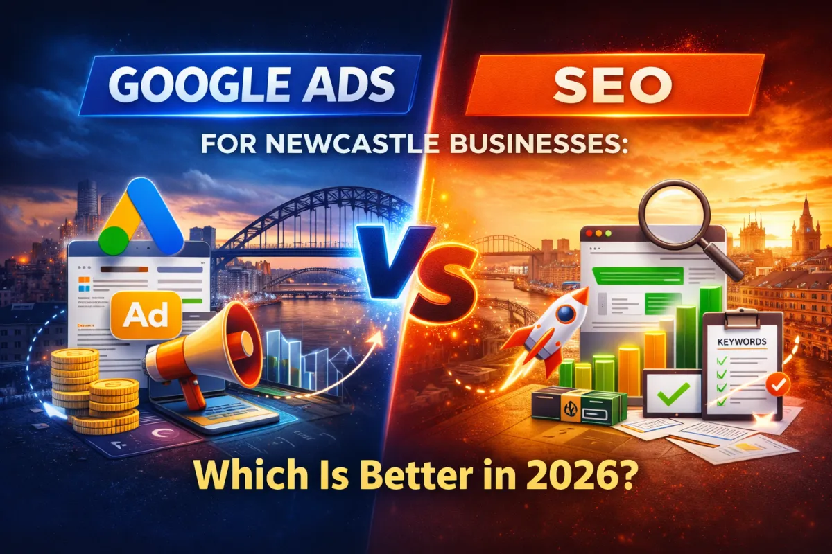 Google Ads vs SEO for Newcastle Businesses: Which Is Better in 2026?