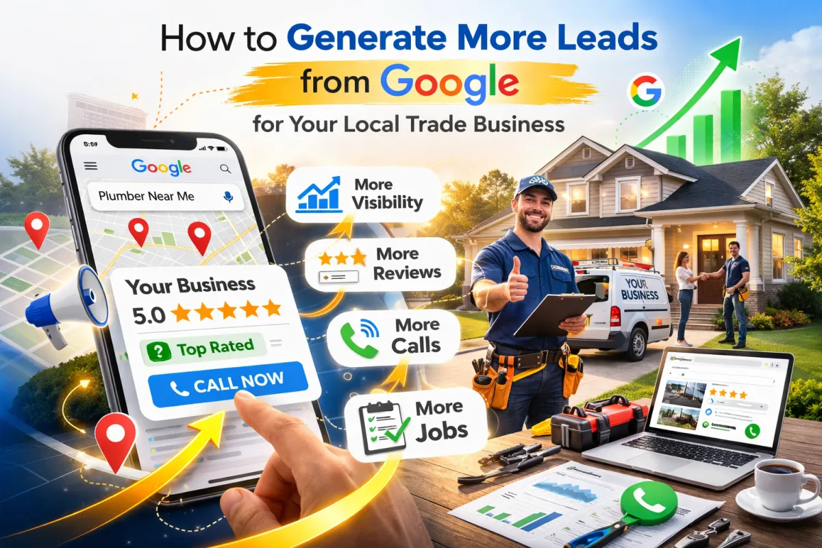 How to Get More Leads from Google for Your Local Trade Business