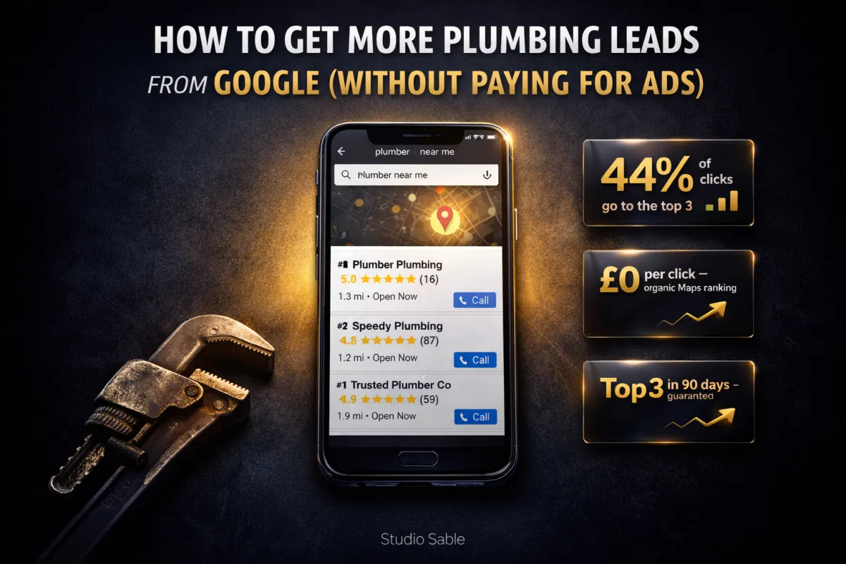 How to Get More Plumbing Leads from Google (Without Paying for Ads)