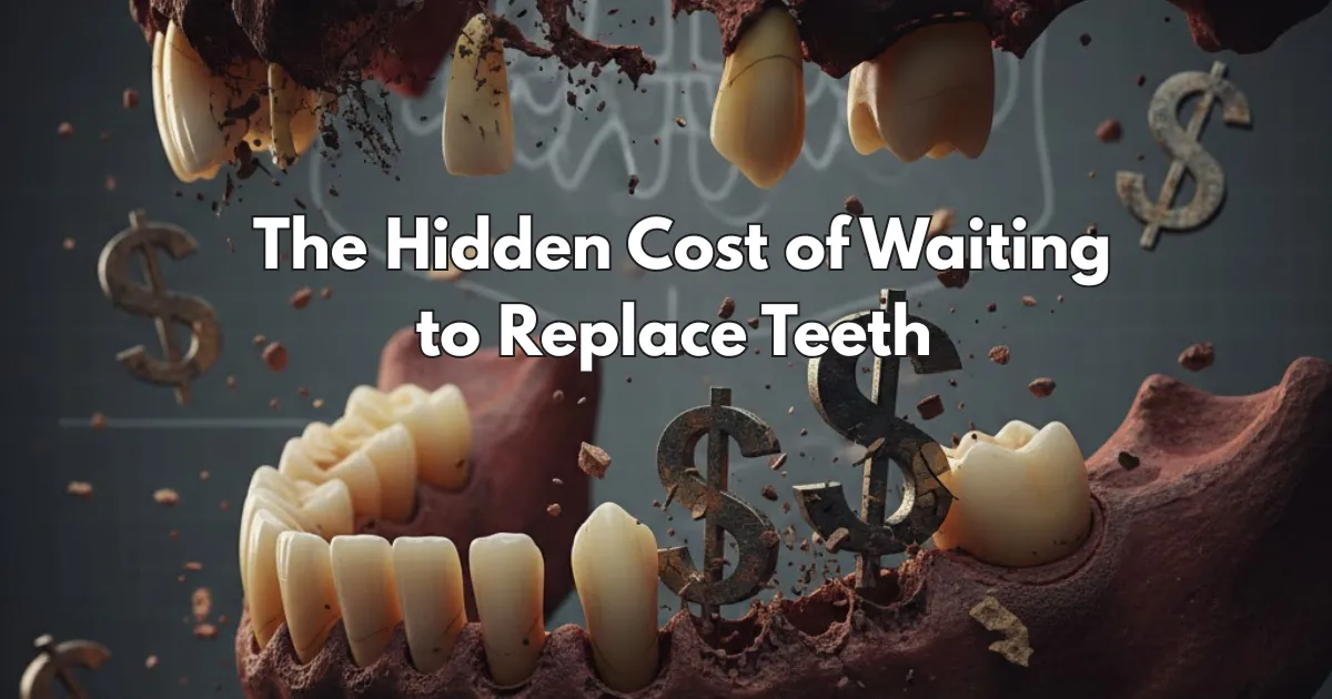 the hidden cost of delaying dental implants