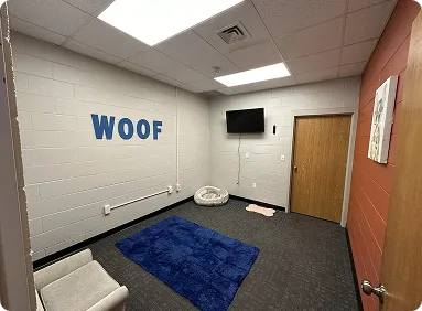 Exterior front entrance of All Tails 'R' Waggin