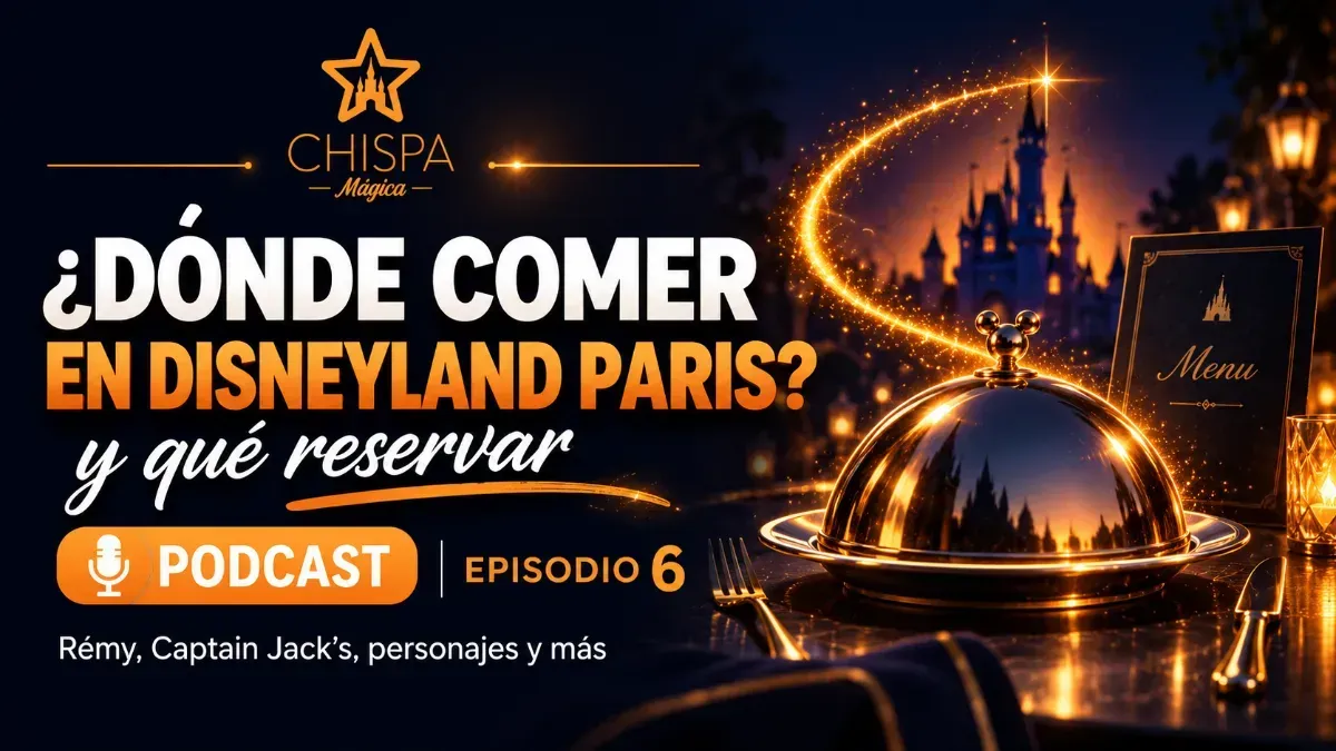 Restaurantes en Disneyland Paris, comidas con personajes y donde comer en los parques
