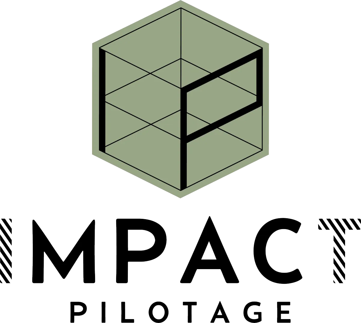 Logo d’Impact Pilotage SA, entreprise spécialisée en pilotage de projets immobiliers et retail à Lausanne