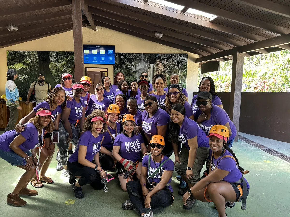 Women preparing for adventure during the WANTED Woman Escape in Costa Rica