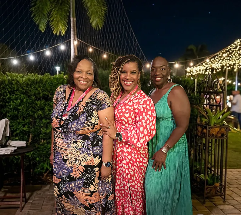 Women celebrating together during the WANTED Woman Escape in Costa Rica