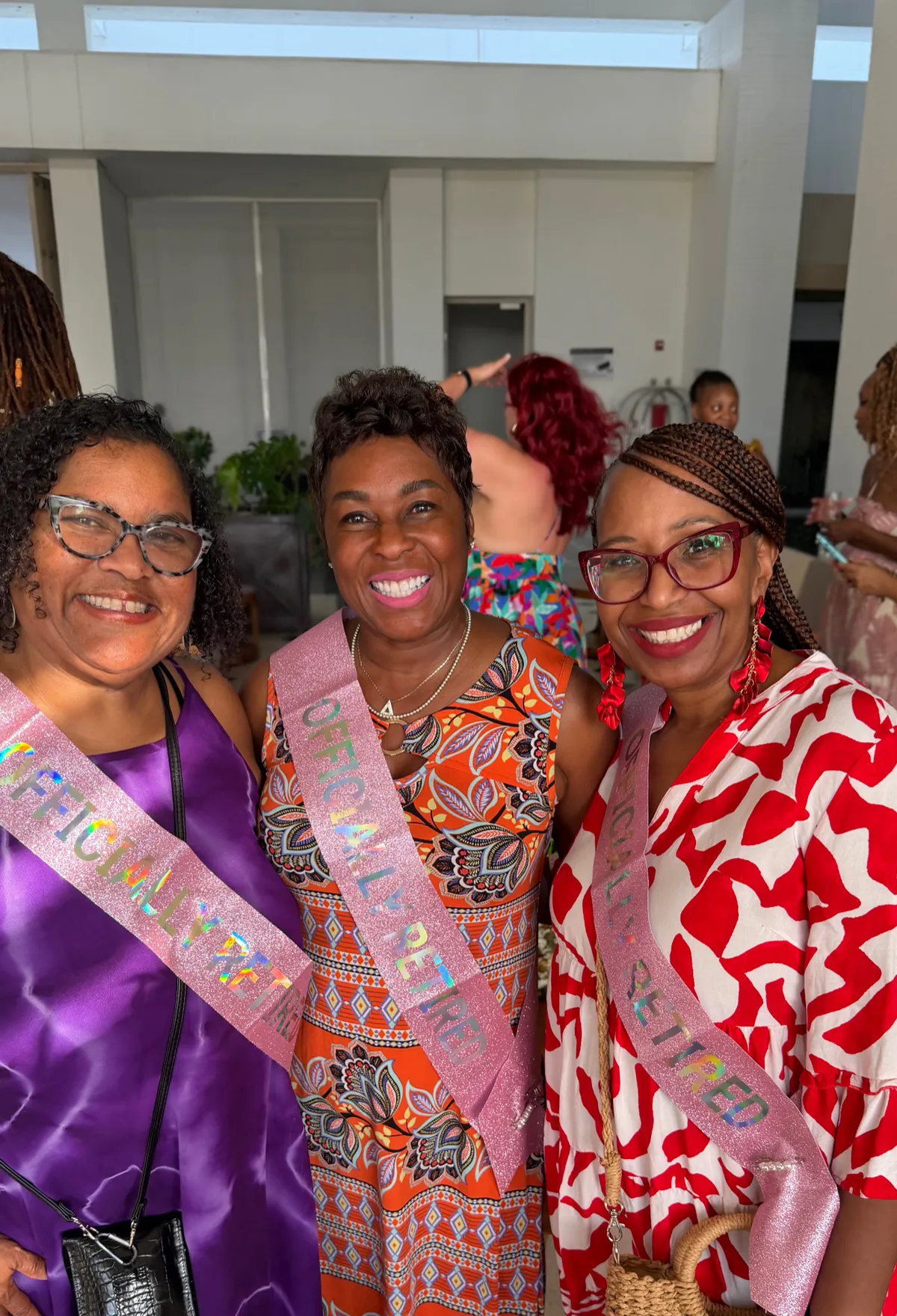 Women celebrating together during the WANTED Woman Escape in Cartagena Colombia