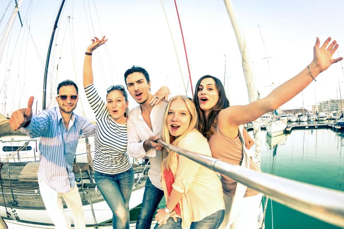 Charter Boat Selfie