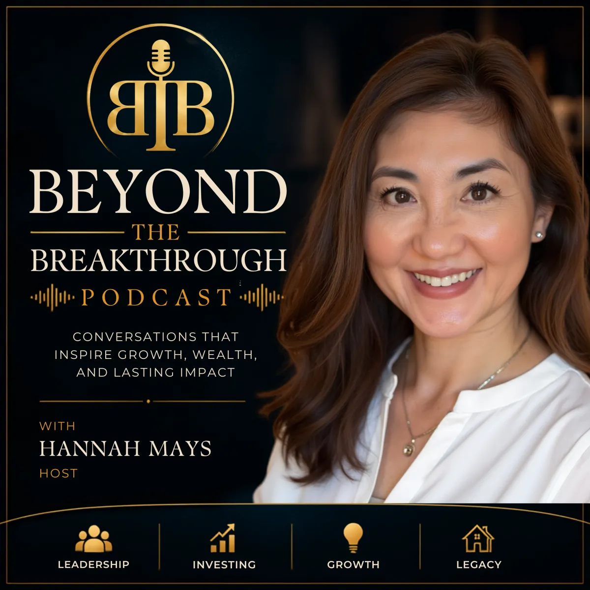 Leadership podcast conversation