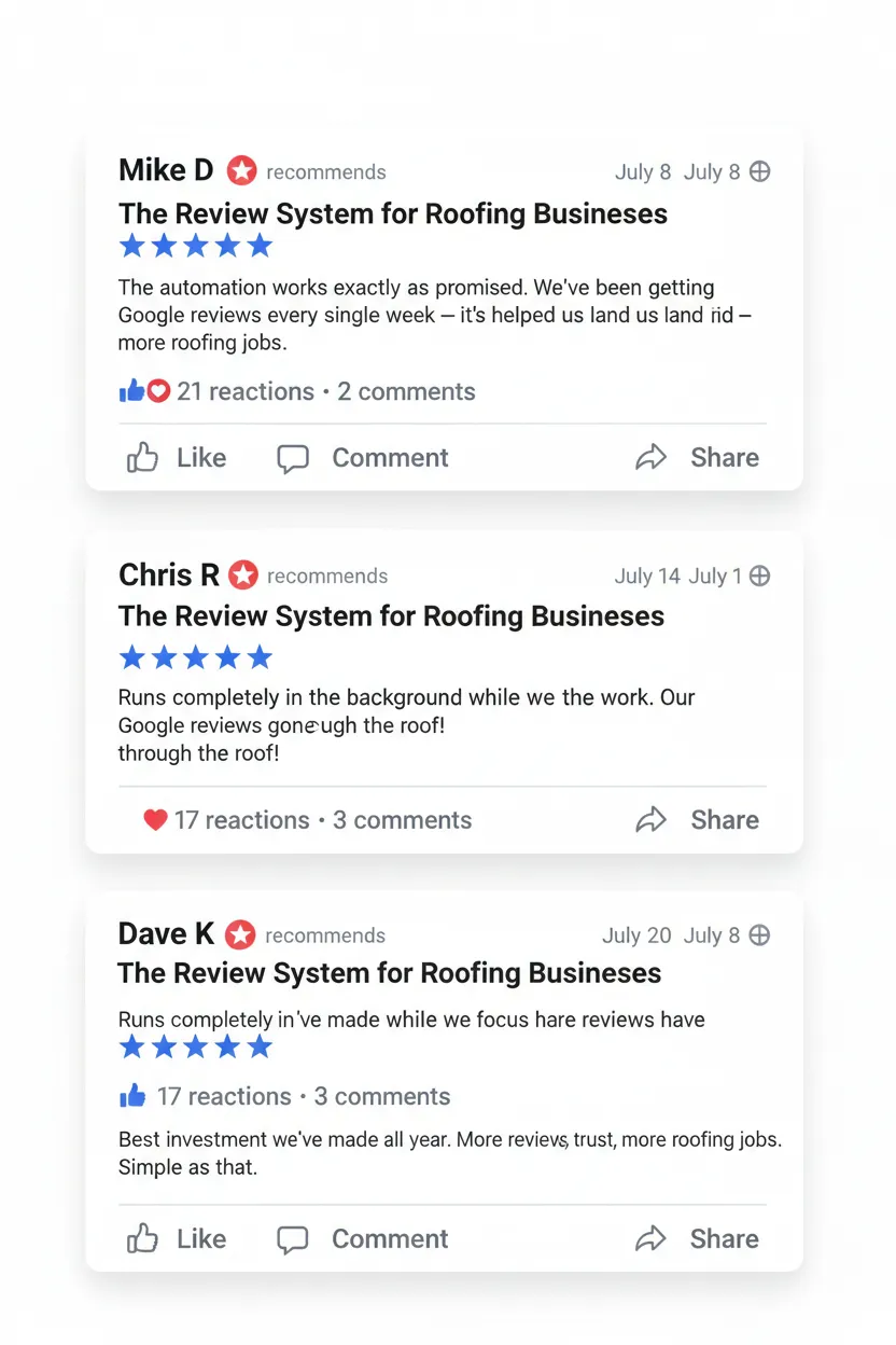 Roofing Review Screenshot 2