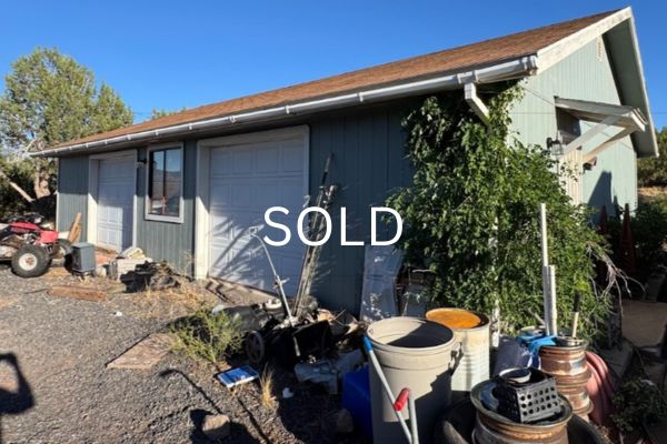 SOLD - 🌲🏔️ NORTHERN AZ LAND + ADU PLAY IN WILLIAMS AZ · 2.95 ACRES · FIRE DAMAGED SFR · INTACT 1,200 SQFT WORKSHOP W Pinto Dr, Williams, AZ 86046