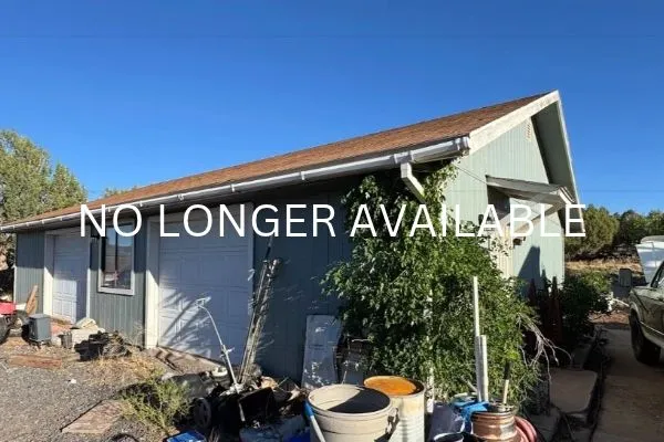 NO LONGER AVAILABLE - 🌲🏔️ NORTHERN AZ LAND + ADU PLAY IN WILLIAMS AZ · 2.95 ACRES · FIRE DAMAGED SFR · INTACT 1,200 SQFT WORKSHOP W Pinto Dr, Williams, AZ 86046