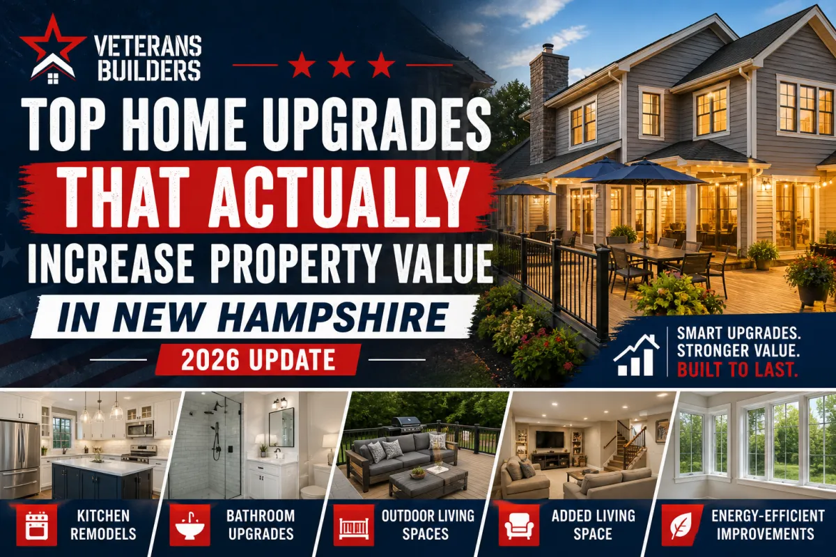 Top Home Upgrades That Actually Increase Property Value in New Hampshire (2026 Update)