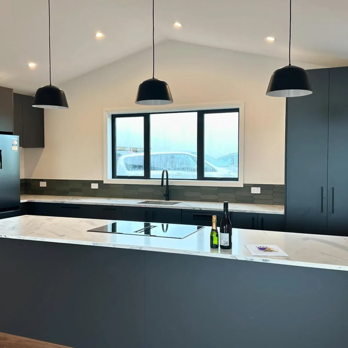 New build interior after a professional post-construction clean