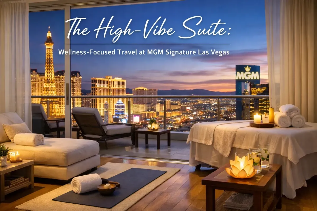 The High-Vibe Suite: Wellness-Focused Travel at MGM Signature Las Vegas