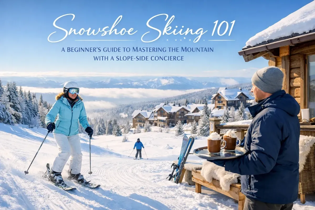 Snowshoe Skiing 101: A Beginner’s Guide to Mastering the Mountain with a Slope-Side Concierge
