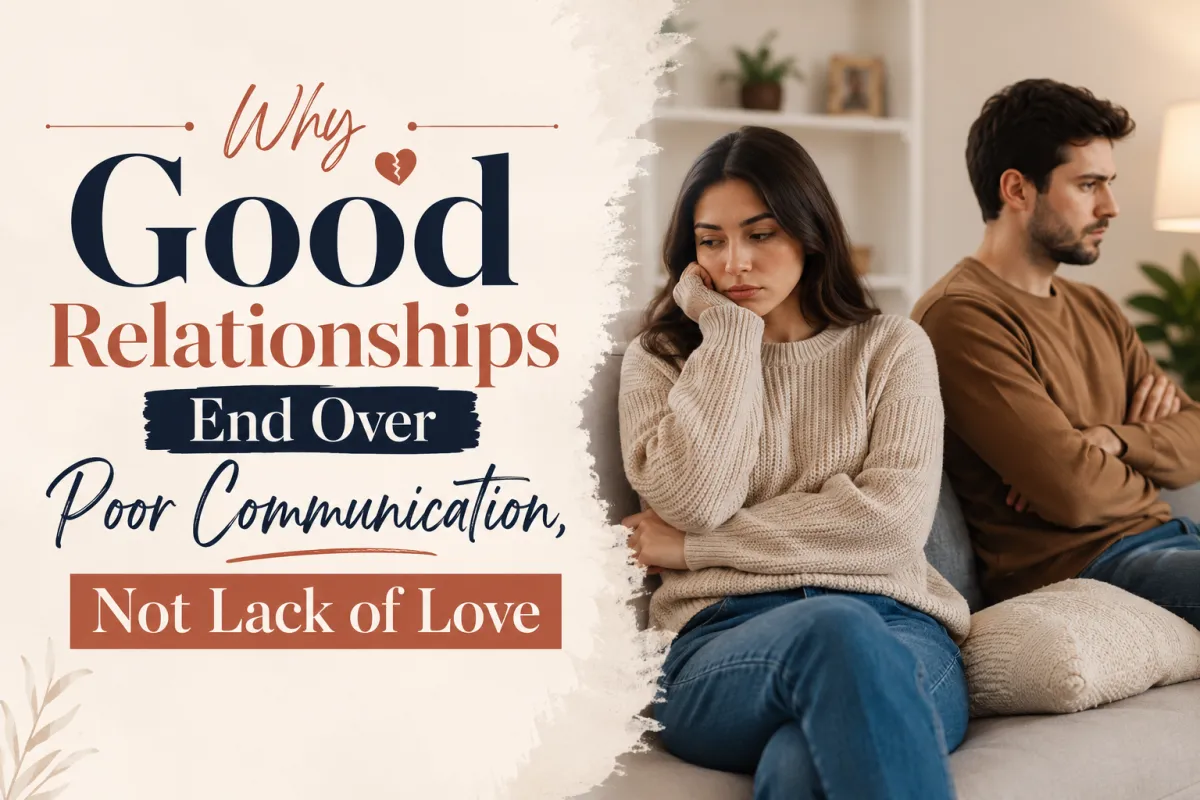 Why Good Relationships End Over Poor Communication, Not Lack of Love