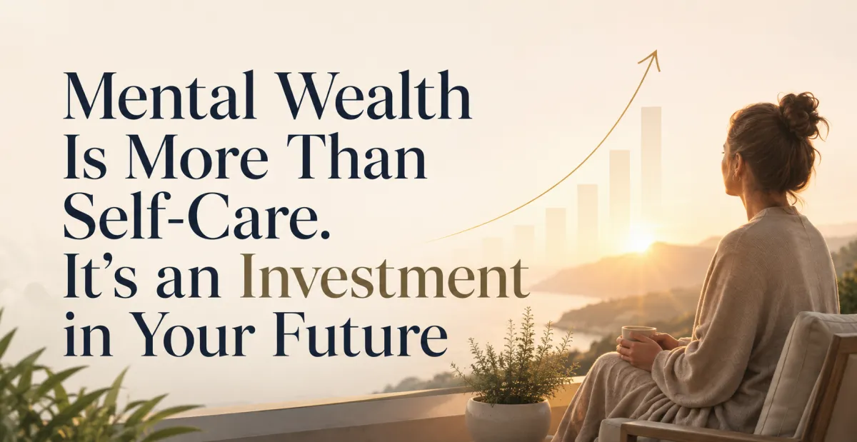Mental Wealth Is More Than Self-Care. It's an Investment in Your Future