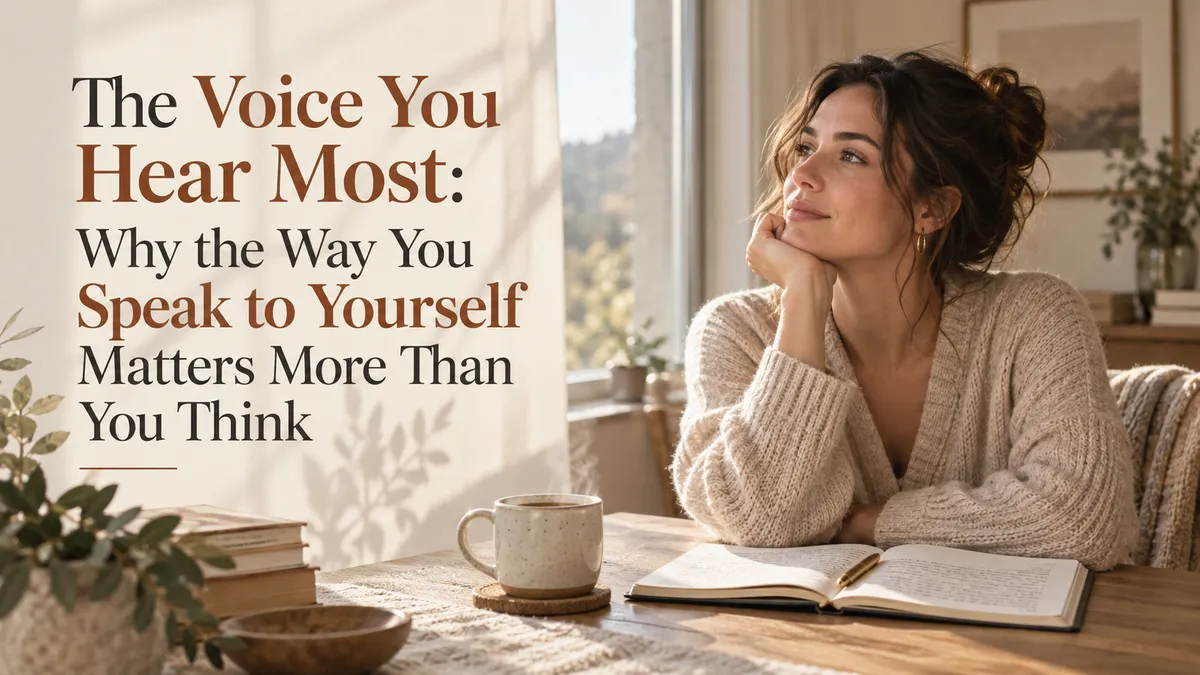 The Voice You Hear Most: Why the Way You Speak to Yourself Matters More Than You Think