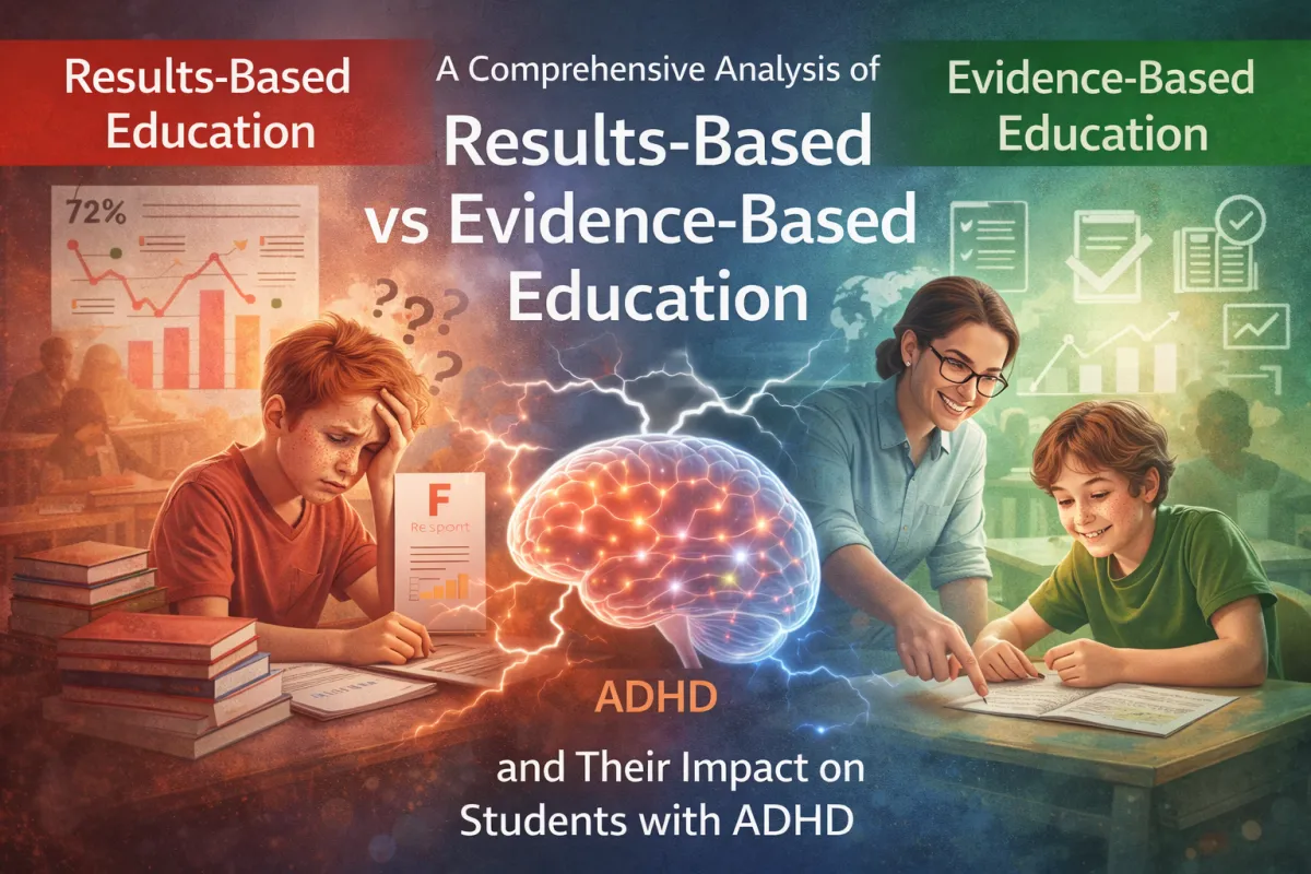 A Comprehensive Analysis of Results-Based vs. Evidence-Based Education and Their Impact on Students with ADHD