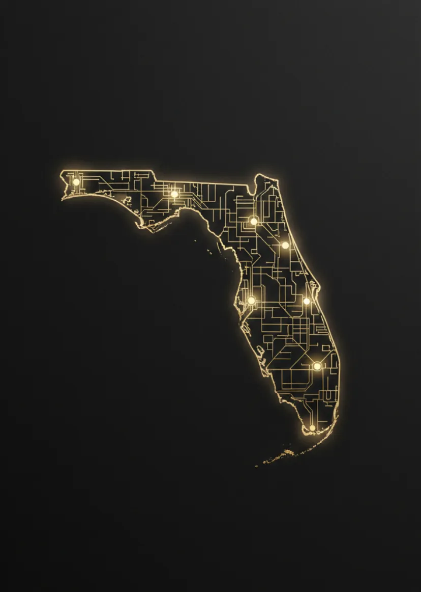 Glam Grooming Pro Mobile Van Service Area Map