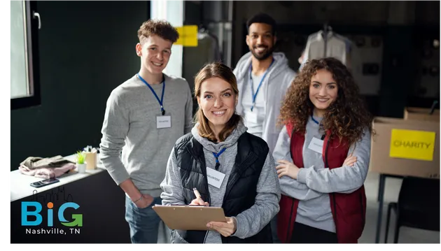 helpful staff members smiling and ready to help you