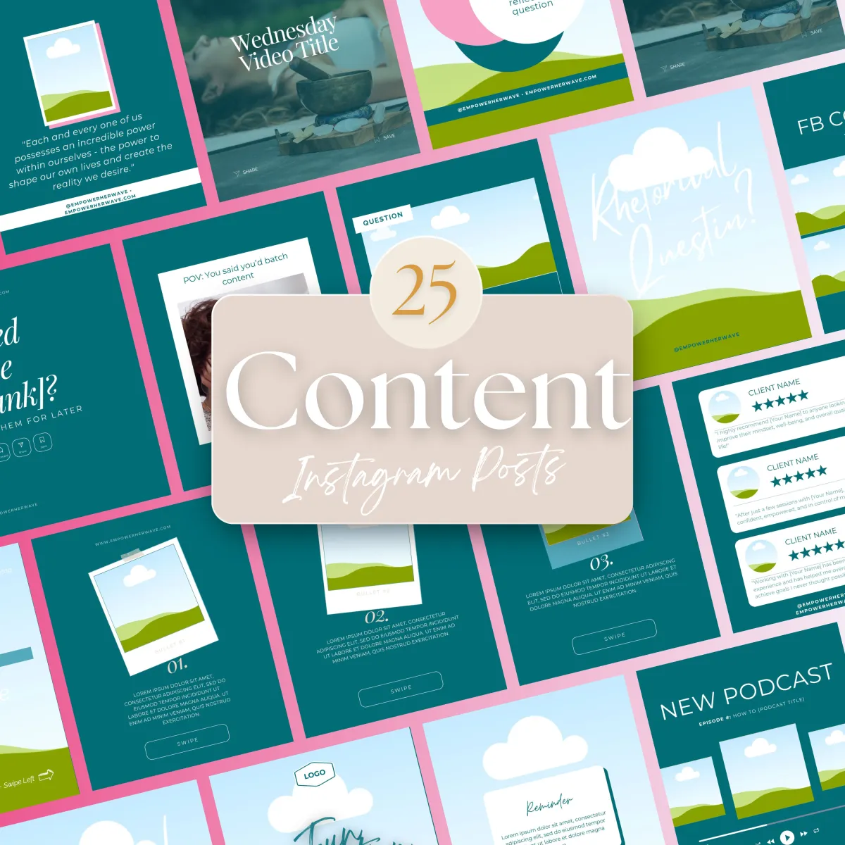 A smiling group of diverse women collaborating around a table with laptops, pink and mint accents, joyful and energetic vibe.