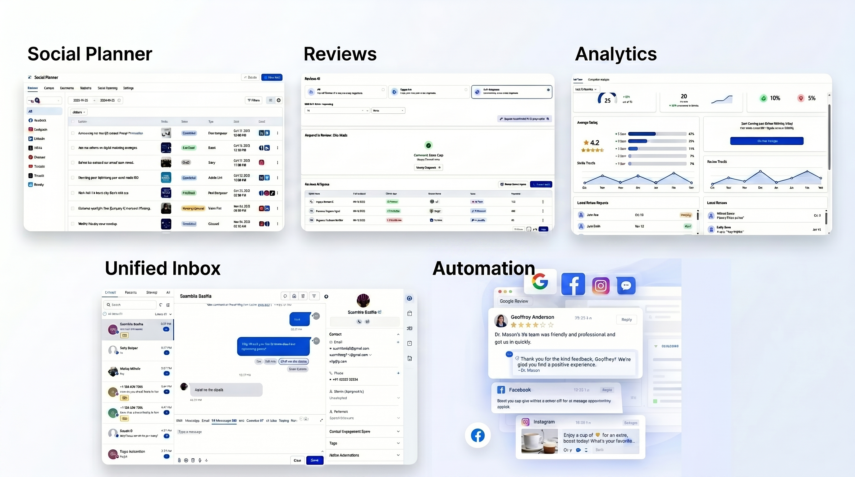 Combinu integrations