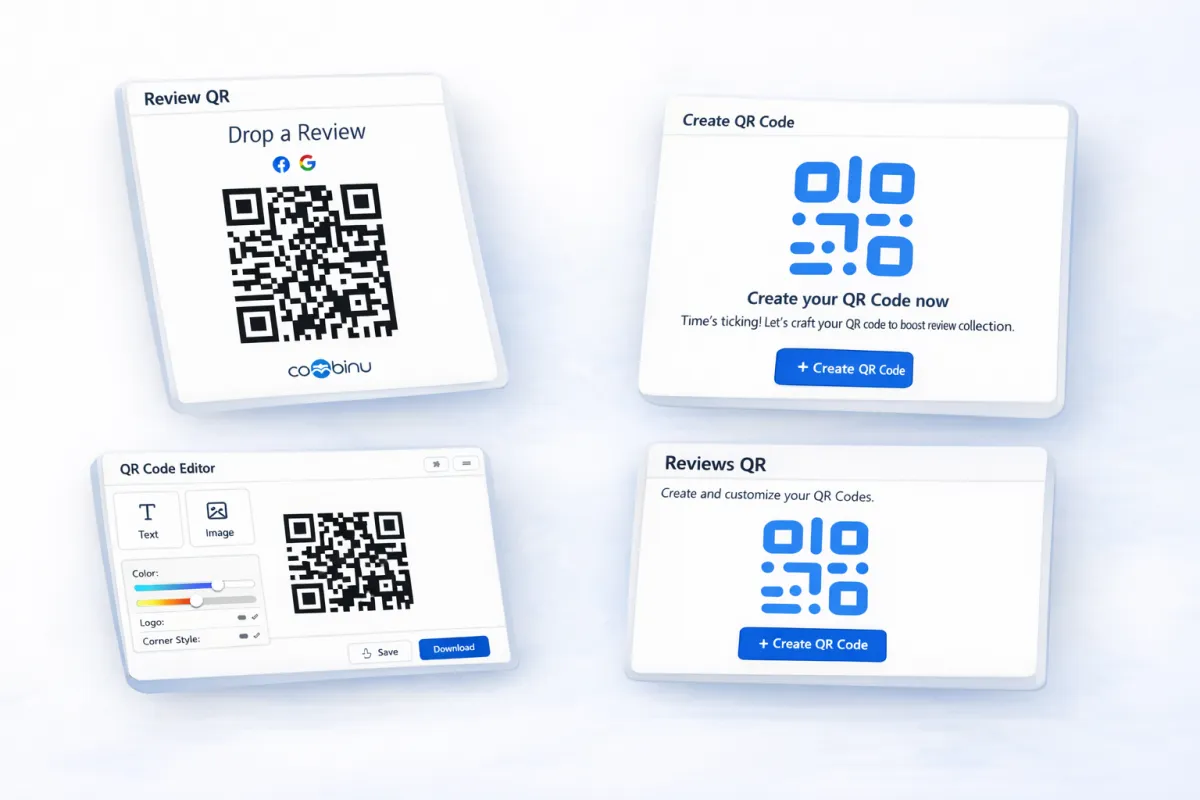 Review QR codes