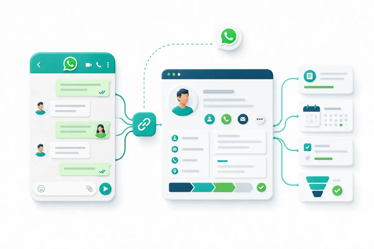 كيف تربط واتساب بنظام CRM دون أن تضيع بيانات العميل؟