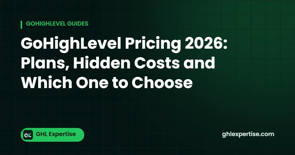 GoHighLevel pricing plans explained