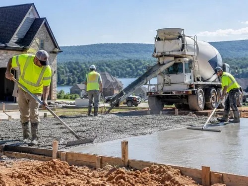 Decherd, TN Commercial Concrete Pours