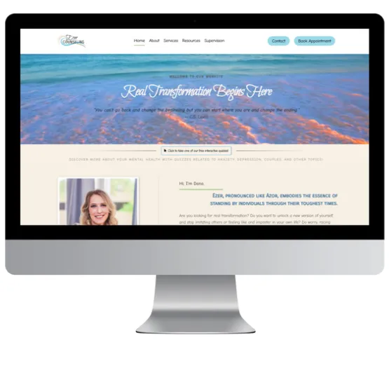 ezer therapy website