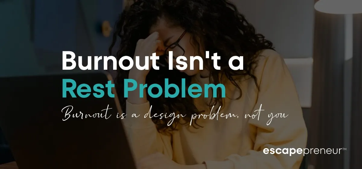 Solopreneur Burnout Prevention: Why You're Running on Empty (And What Actually Fixes It)