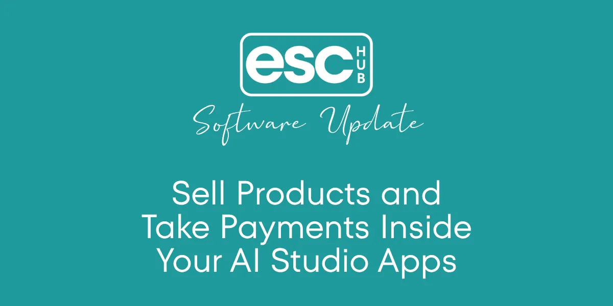 Sell Products and Take Payments Inside Your AI Studio Apps
