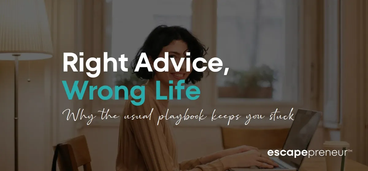Why Traditional Business Advice Doesn't Work for Ambitious Women