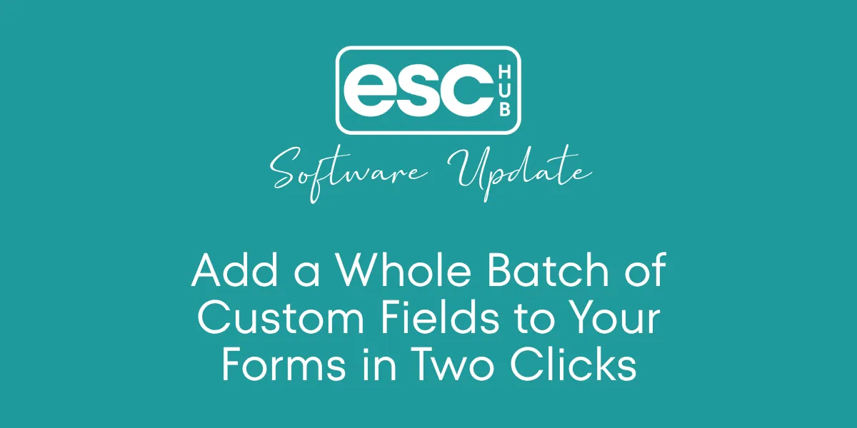 Add a Whole Batch of Custom Fields to Your Forms in Two Clicks