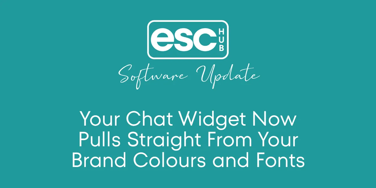 Your Chat Widget Now Pulls Straight From Your Brand Colours and Fonts