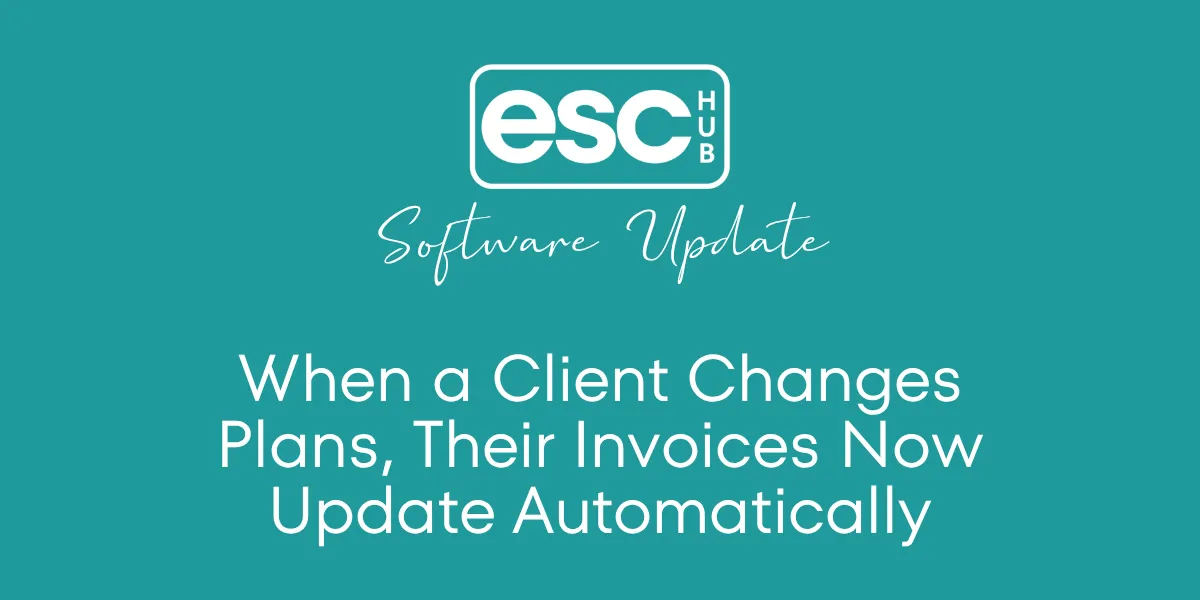 When a Client Changes Plans, Their Invoices Now Update Automatically