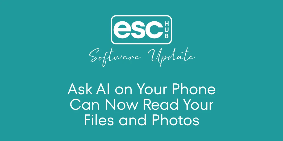 Ask AI on Your Phone Can Now Read Your Files and Photos