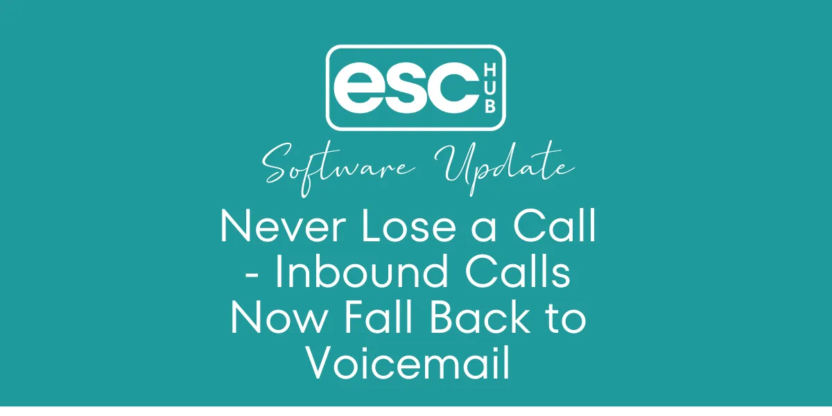 Never Lose a Call - Inbound Calls Now Fall Back to Voicemail