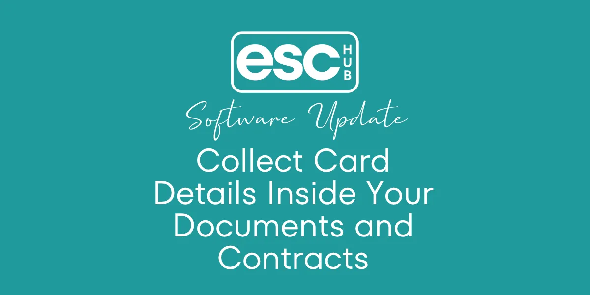 Collect Card Details Inside Your Documents and Contracts