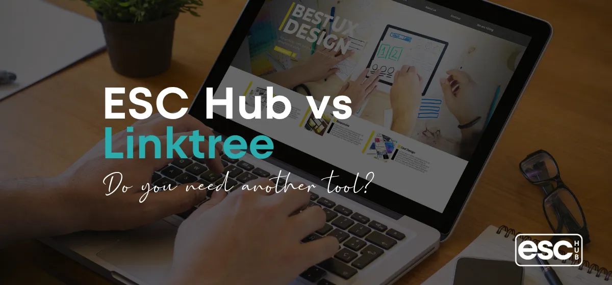 ESC Hub vs Linktree: Why You Need More Than a Link Page in 2026