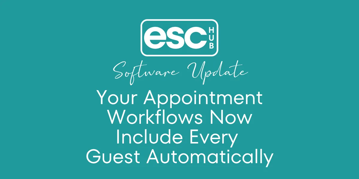 Your Appointment Workflows Now Include Every Guest Automatically