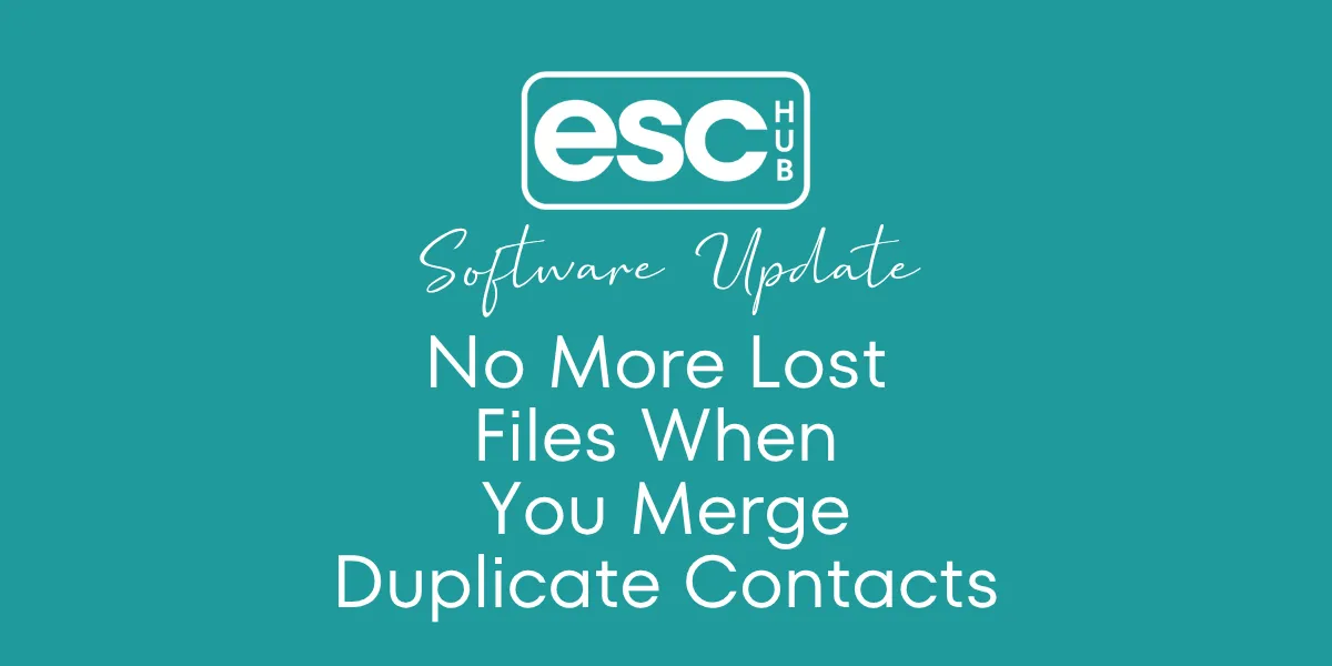 No More Lost Files When You Merge Duplicate Contacts