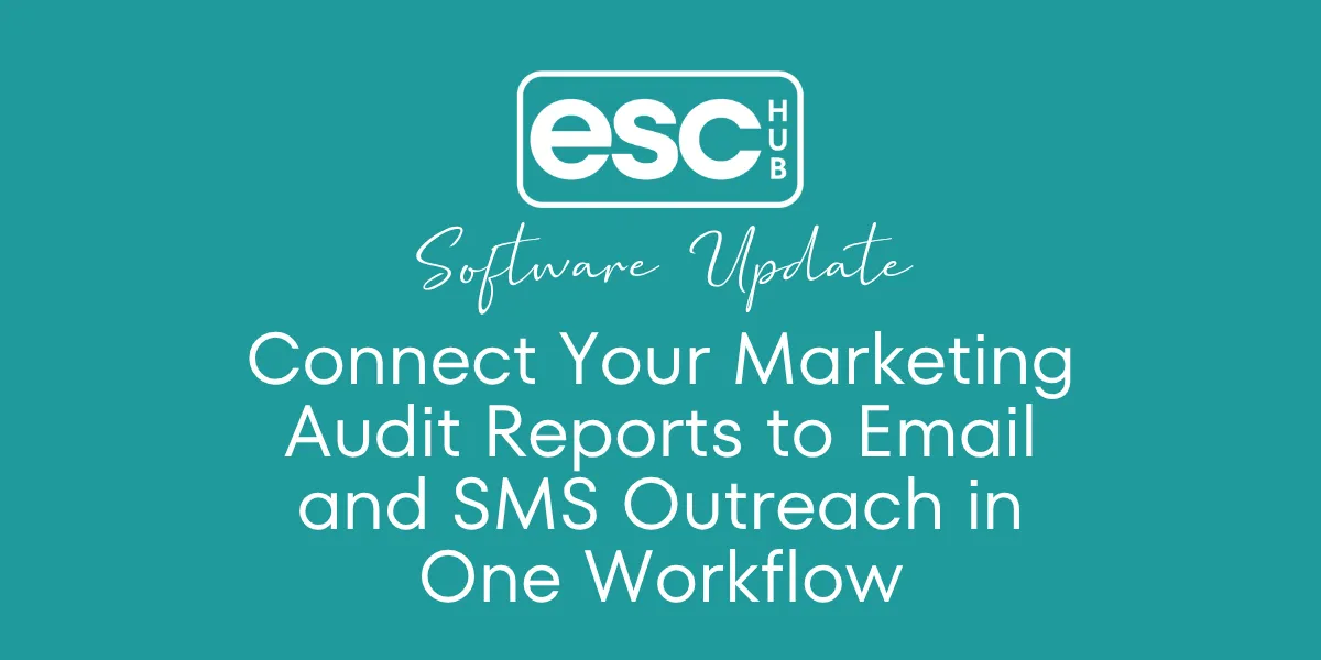 Connect Your Marketing Audit Reports to Email and SMS Outreach in One Workflow